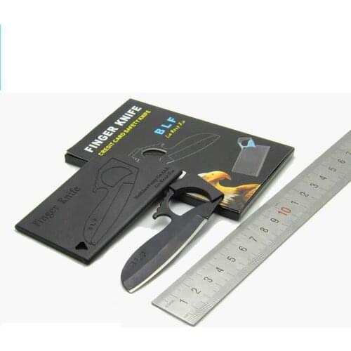 5pc/lot new creative finger knife credit card knife multifuction tools boutique knife gift knife