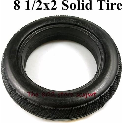 8 1/2X2 Solid Tire for Gas Electric Smart Electric Scooter 8.5 '' 8.5x2 Wheel Tyre