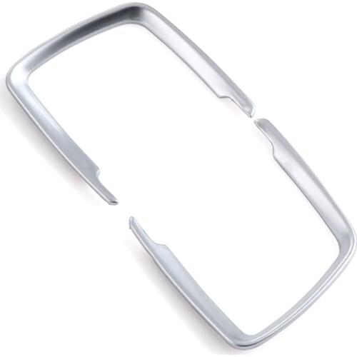 Car Pearl Chrome trim Car HEAD LIGHT SWITCH FRAME COVER For BMW 1/2/3/4-SERIES F15 F30 F31 F32 F34 320 328 2013 2014 F30 X1 X5