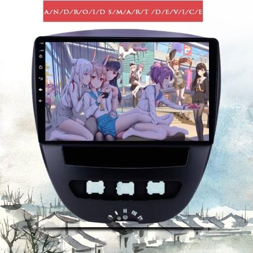 Car Multimedia Video Audio Player For Peugeot 107 Toyota Aygo Citroen C1 2005-2014 Radio Tape Recorder GPS Navigation BT 4G Lte