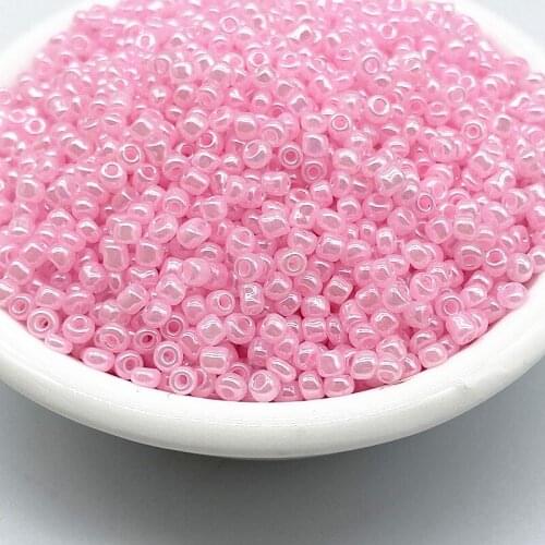 New 15g/lot 2--4mm Cream Beads Charm Czech Glass Seed Beads DIY Bracelet Necklace Beads for Jewelry Making # 13