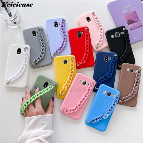 Bracelet Phone Case For Samsung Galaxy J3 J4 J6 J5 J7 J2 J8 A5 A7 2017 2018 Prime Plus Soft Back Cover