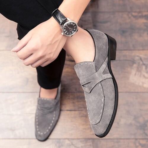Misalwa Men's Suede Shoes