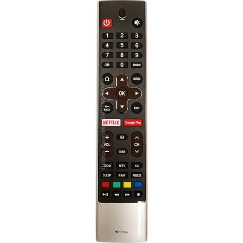 New Original HS-7700J 4.0 Voice Remote Control For Skyworth Coocaa Android Smart TV 58G2A G6 E6D E3 S5G Netflix Google Play