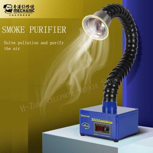 MECHANIC Purifying Air Fume Extractor Smoke Purifier Air Cleaner Laser Machine Smoke Absorber Dust Extractor for Phone Welding
