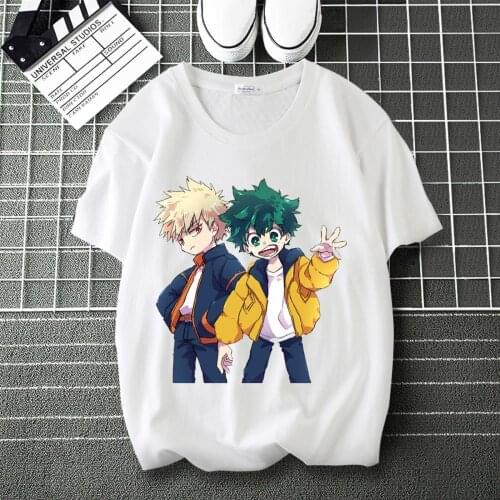 My Hero Academia Tokoyami Fumikage Graphics Print personalise T-Shirt Round Neck Short Sleeve Modal Shirt T shirt