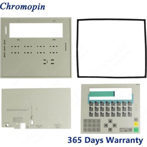 Plastic Shell Housing Cover Case for 6AV3 617-1JC00-0AX1 6AV3617-1JC00-0AX1 OP17 Front Covers and Back Cases + Membrane Keyboard
