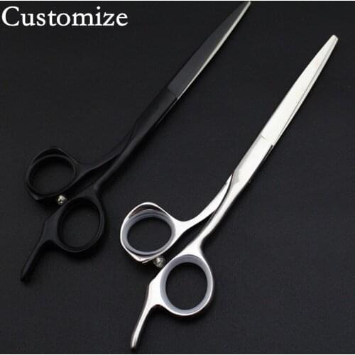 Customize professional Japan 9cr13 5.5 & 6 & 6.5 inch hair scissors salon barber scissor cutting shears hairdressing scissors