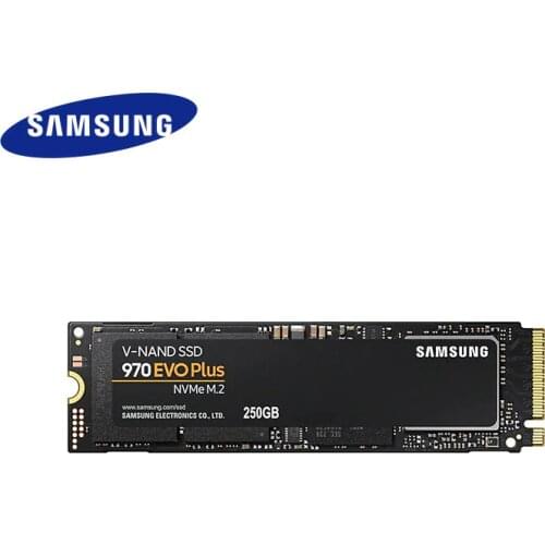 SAMSUNG SSD M.2 1TB 500GB 250GB 970 EVO Plus NVMe Internal Solid State Drive Hard Disk M2 2280 TLC PCIe Gen 3.0 x 4, NVMe 1.3