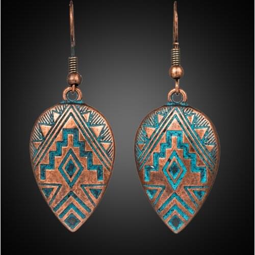 Boho Ethinic Dangle Drop Earrings Hanging for Women Vintage Bohemian Style Jewelry Accessories Fashon Womens Earrings 2018