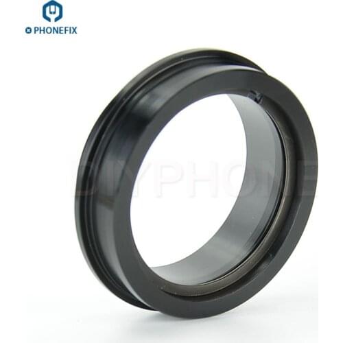 Microscope Dustproof Scratch Prevention UV Smoke Oil Proof Glass Protection Glass Lens Prevention for 1.0X Microscope Adapter