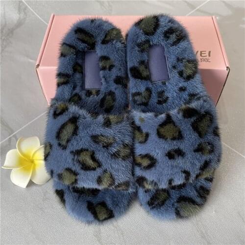 Designer Shoes Woman Summer 2021 Slippers Fluffy Fashion Fur Slides Slippers Flat Shoes