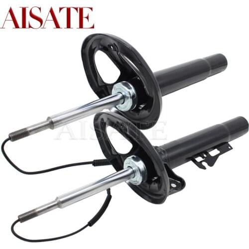 1 Pair Front Left & Right Air Suspension Shock Absorber Struts For Porsche Carrera 911 997 4matic 2005-2012 22147561 22147554