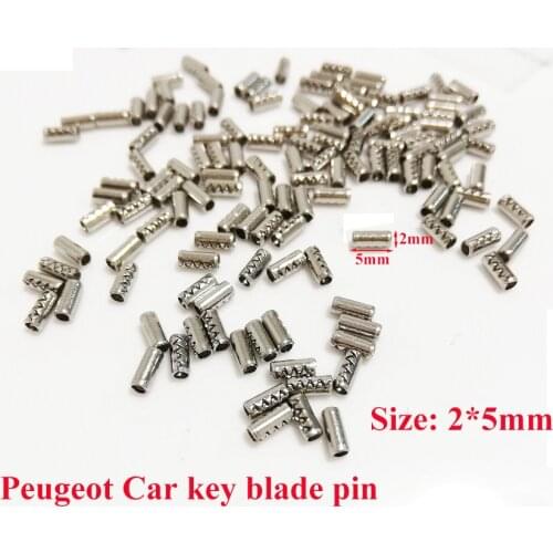 2mm diameter Car key pin,2mm diameter 5mm length Flip key blade split pin with Stainless steel material