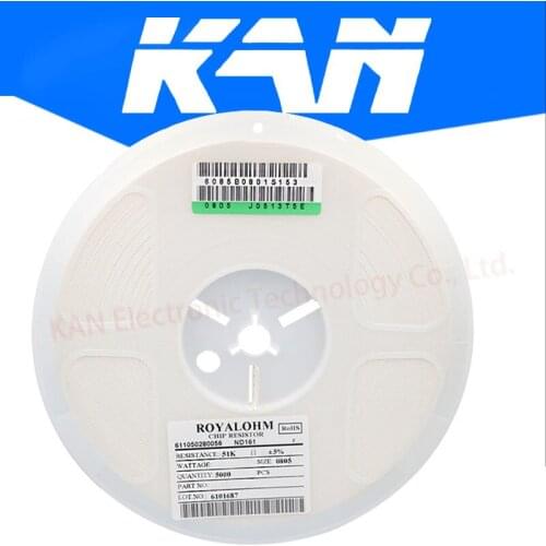 5000Pcs 0805 5% SMD 1/4W 0R ~ 10M chip resistor 0 10R 100R 220R 330R 470R 1K 4.7K 10K 47K 100K 0 10 100 330 470 ohm