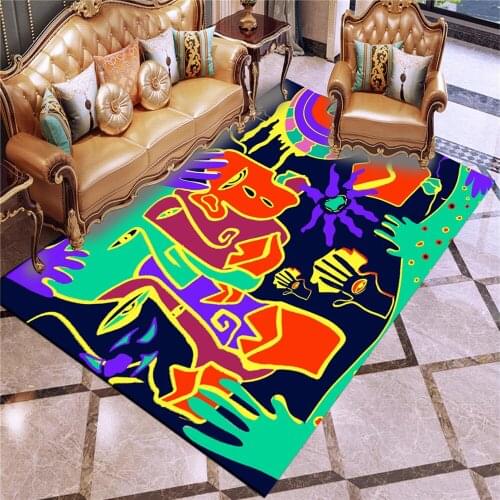 Abstract Series Rug Fashion Printing Pattern Floor Mat 3D Print Carpet Welcome Doormat Outdoor Door Rug Kitchen Doorway Rugs