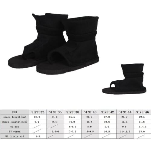 Anime cosplay Naruto Shoes Naruto Kankuro Nakamura Black Cosplay Shoes