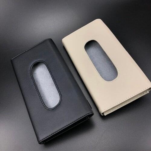 Car Sun visor Tissue Boxes Case For Maserati GranTurismo Ghibli Levante Quattroporte GranCabrio Alfieri