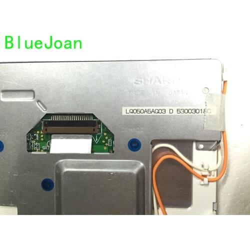 Free DHL/EMS LQ050A5AG03 LQ5AW136 LQ5AW136T 5inch 320*234 TFT Car GPS LCD Screen Display for Mercedes Posche car LCD Screen