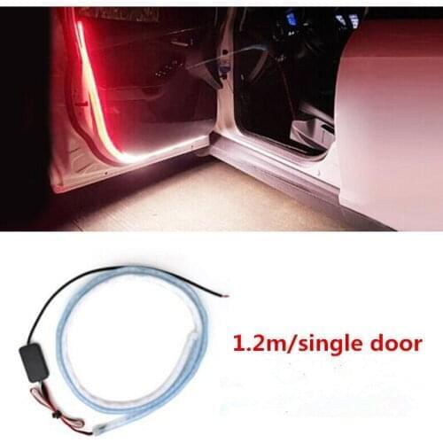 Hot Car Styling Door Decoration Light Strips FOR SsangYong Actyon Turismo Rodius Rexton Korando For KIA RIO Ceed For VW Golf