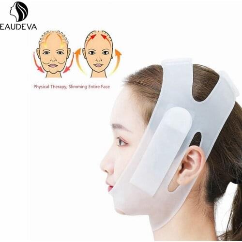 Face-Lift Mask Facial Lifting Compression Chin Cheek Slimming Double Chin Neck Lift Thin Belt Slim Firming Anti Wrinkle