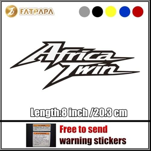 Motorcycle bike Fuel tank Wheels Fairing notebook Luggage helmet MOTO Sticker decals For HONDA Africa Twin CRF1000L CRF1000 L