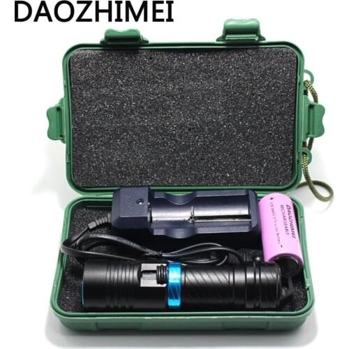 New DX1 XM -L2 LED Scuba Diver Diving Flashlight 100M 3800 Lumens L2 LED Torch Waterproof Lantern Lanterna Camping, Fishing