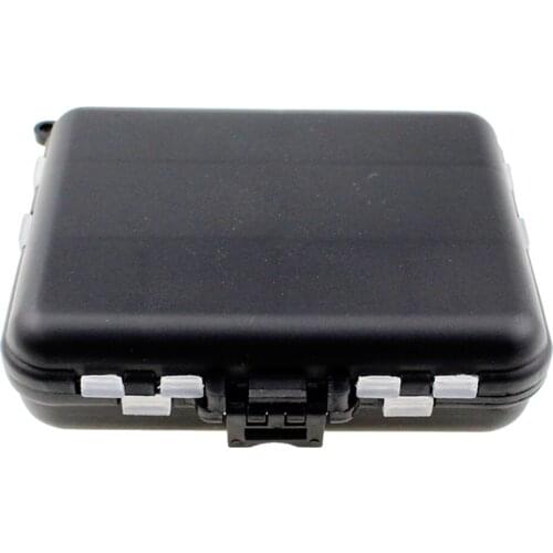 Plastic Fishing Tackle Box Durable Jewelry Organizer Bait Hooks Container