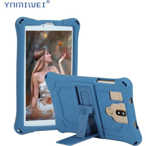 Funda 7.0'' Universal Tablet Case Soft Silicone for 7.0 inch Android Tablet PC Soft Shockproof Cover Case L 7.3in W 4.1in
