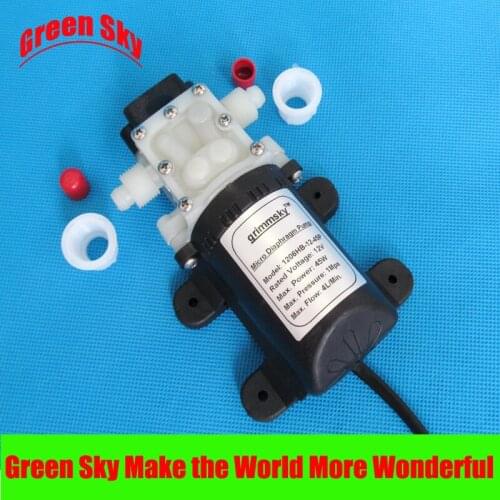 Max pressure 145PSI 4L/Min 12V DC 45W mist fog spray maker sprayer electric