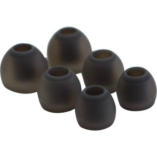 6pcs/3pairs 3.8mm Silicone Replacement Ear tips caps Earbuds Earphones Eartips For Samsung Galaxy Note 8 S8 Plus Note8 Earphone