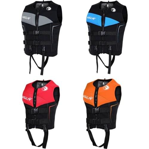 2021 New Adult Childrens Life Jackets Portable Buoyancy Vests For Swimming Rafting Sailing Boats Snorkeling Buoyancy Vests