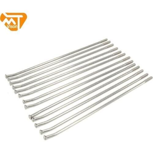 For CRF YZ RM YZF WR KXF SXF EXC Motorcycle Wheel Stainless Steel Spokes Wire Circle Nipples 18 19 21 Modified Generic Stainless