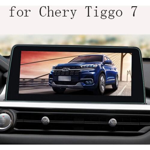 Glass Car HD Navigation Screen Tempered Film Gps Sticker for Chery Tiggo 7 Pro 2020 2021 Accessories Protector Auto