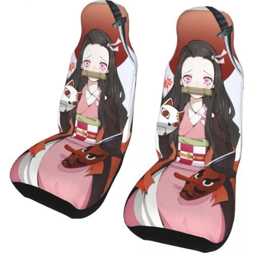 Demon Slayer Waterproof Hunting outdoor fishing universal car seats covers for jeep easy disassemble cleaning travel