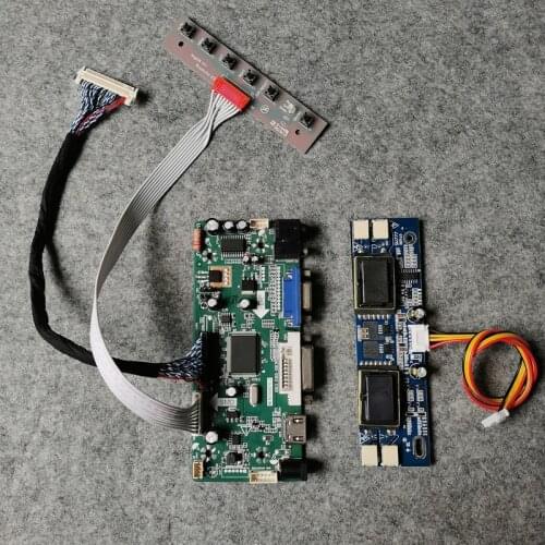 VGA DVI M.NT68676 LCD panel drive board For M216H1/M236H1/M270H1/MT215DW01/MT230DW01 screen Kit 30-Pin LVDS 4CCFL 1920*1080