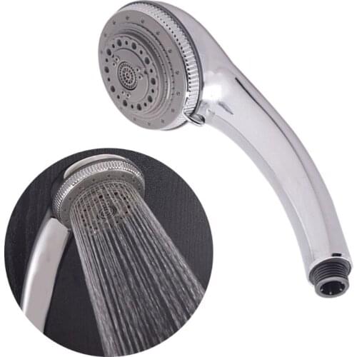 1Set 7 Functions Shower Head 360 Degree Rotary High Pressure Handheld Showerhead