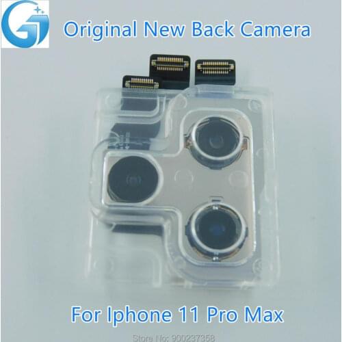 100%Original New Test Back Rear Big Camera Flex Cable With Flash Module Sensor For iPhone 11Pro Max Free Shipping
