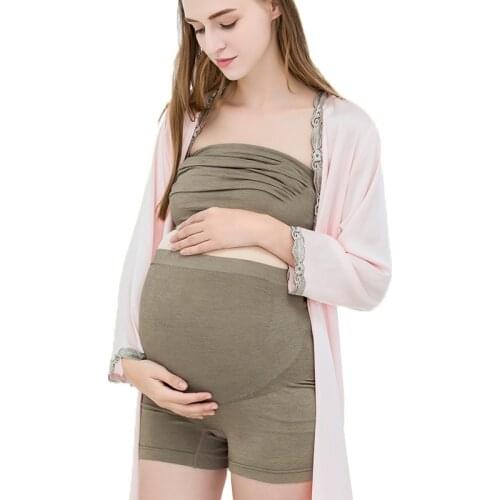 100% SILVER FIBER FABRIC Radiation protection Maternity wear fabric for pregnant woman underwear