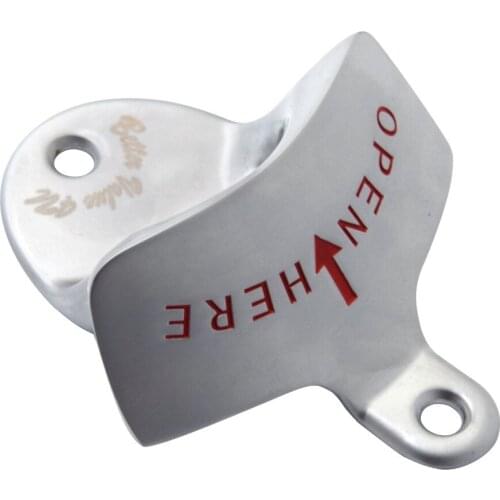Free Shipping,1pc,New Car Bumper / Wall Mount Bottle Opener,3 Colours,Crown Stationary Cast Zinc Alloy,Mounting Screws Included