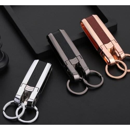 Keychain Fashion Durable Car Key Clip Business Keyring for Men