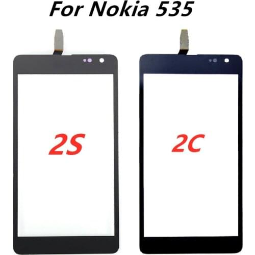 For Nokia Lumia 535 N535 CT2S1973 CT2C1607 Touch Screen Digitizer Outer Glass Panel Sensor
