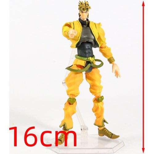Anime JoJos Bizarre Adventure Figure Toys Dio Brando Super Action Statue PVC Action Figure Toy Collection Model Doll Gift 17CM