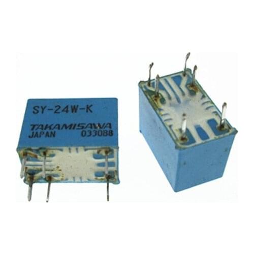 HOT NEW Telecommunications 24V relay SY-24-K SY-24W-K SY-24VDC-K SY24K 24VDC DC24V 24V 6PIN