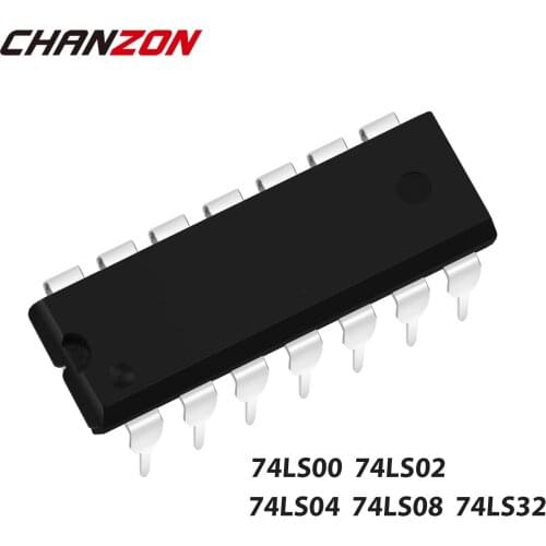 10PCS SN74LS00N SN74LS02N DIP14 SN74LS02 74LS02N 74LS00 DIP 74LS04 74LS08 HD74LS08P SN74LS32N Integrated Circuit IC New Original