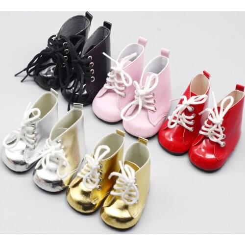 Mini Doll Boots Shoes Sneakers For 18Inch American&43Cm Reborn New Born Baby Generation Doll Clothes Accessories Girl DIY Toys
