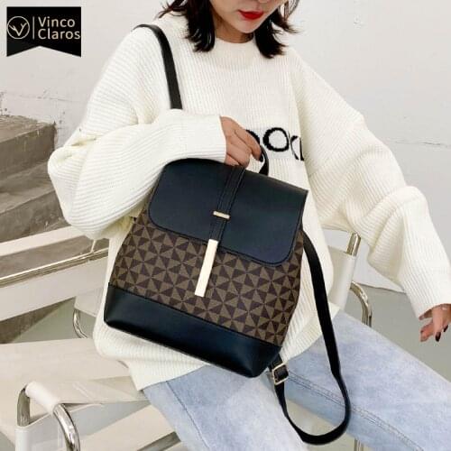 Fashion Backpacks for Women Travel Leather Bags Large Capacity Luxury Designer Original Backpacks Mochilas Para Mujer Back Pack