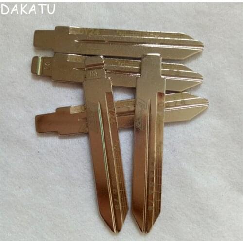 NO.04 CY24 Engraved Line Key Blade For Chrysler for Jeep Dodge Scale Shearing Teeth Cutting Key Blank 2 IN 1