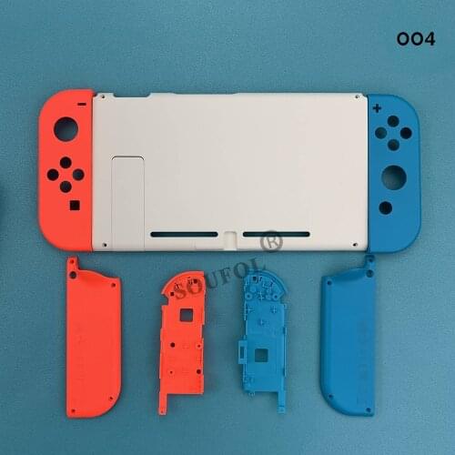2021 NEW Red Blue Gamepad Housing Shell DIY Replacement Shell Case for Nintendos Switch NS JoyCon Replace Cover