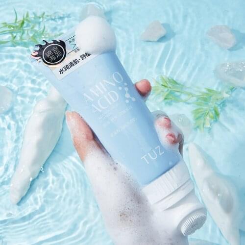 Amino Acid Facial Cleanser Shrink Pores Deep Cleansing Makeup Remover Cleanser